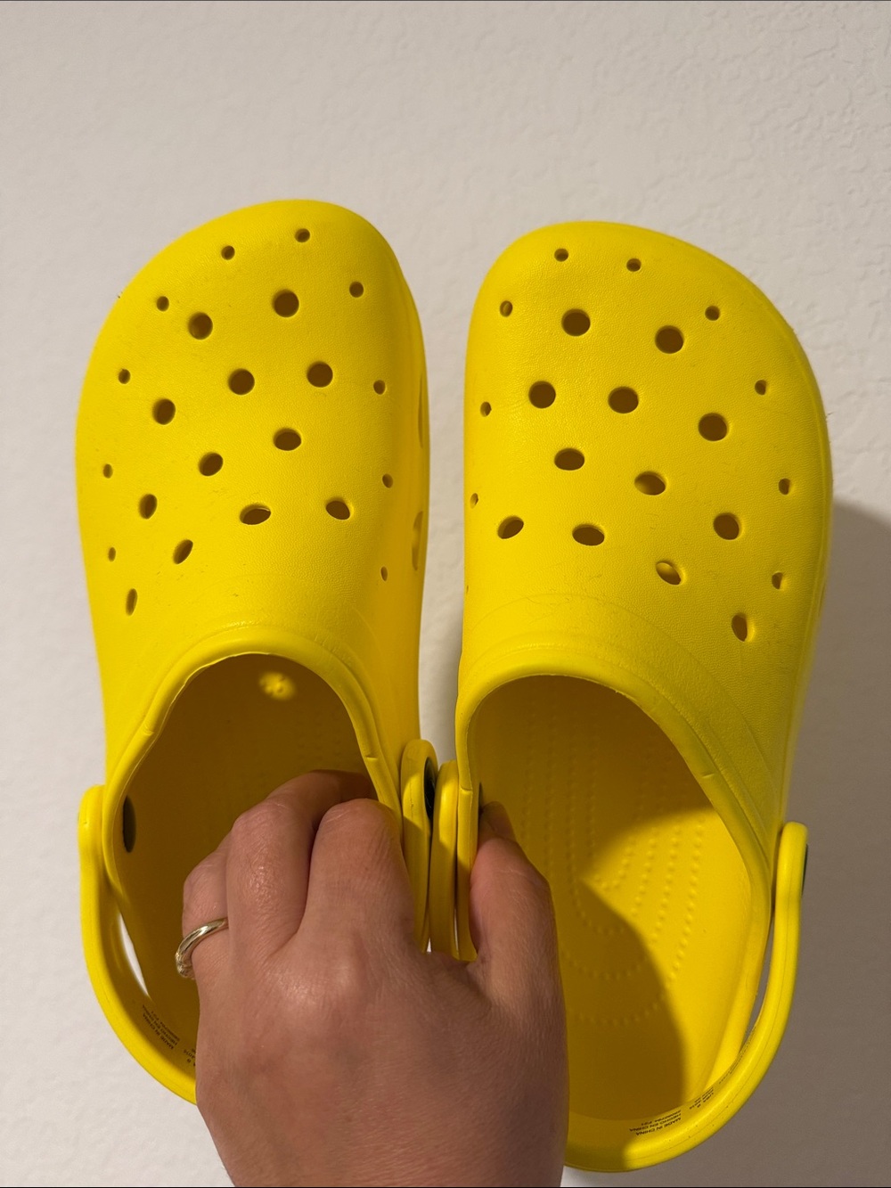 Time & Tru Women's Yellow Slip-On Clog